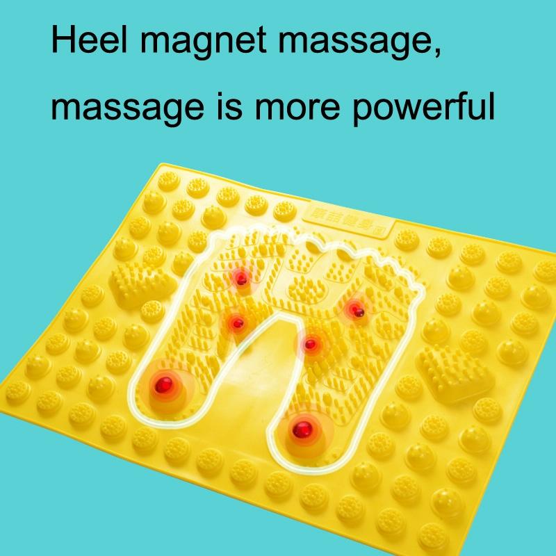 Foot Magnetic Therapy Massage Pad Toe Pressing Board - Green