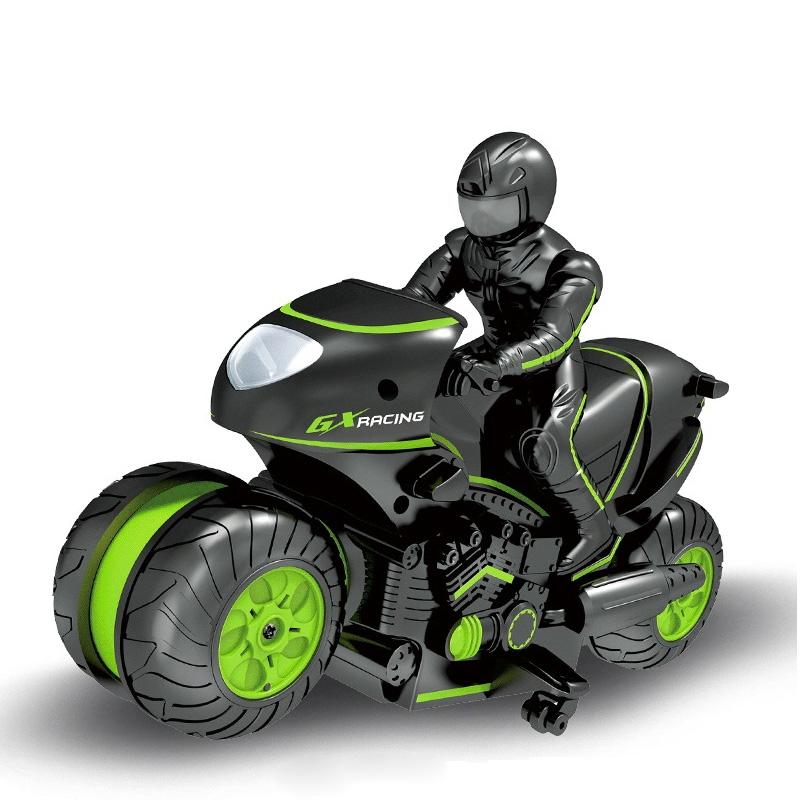 High-speed 2.4g Rc Motorcycle for Drifting and Off-road Riding - Black Orange