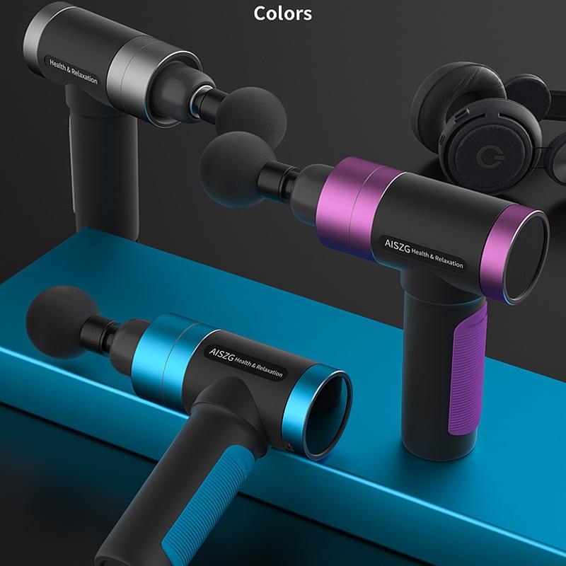 Ultimate Rechargeable Muscle Massage Gun - Purple