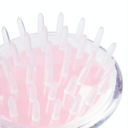 5Pc Silicone Pvc Massage Brush Set - Red