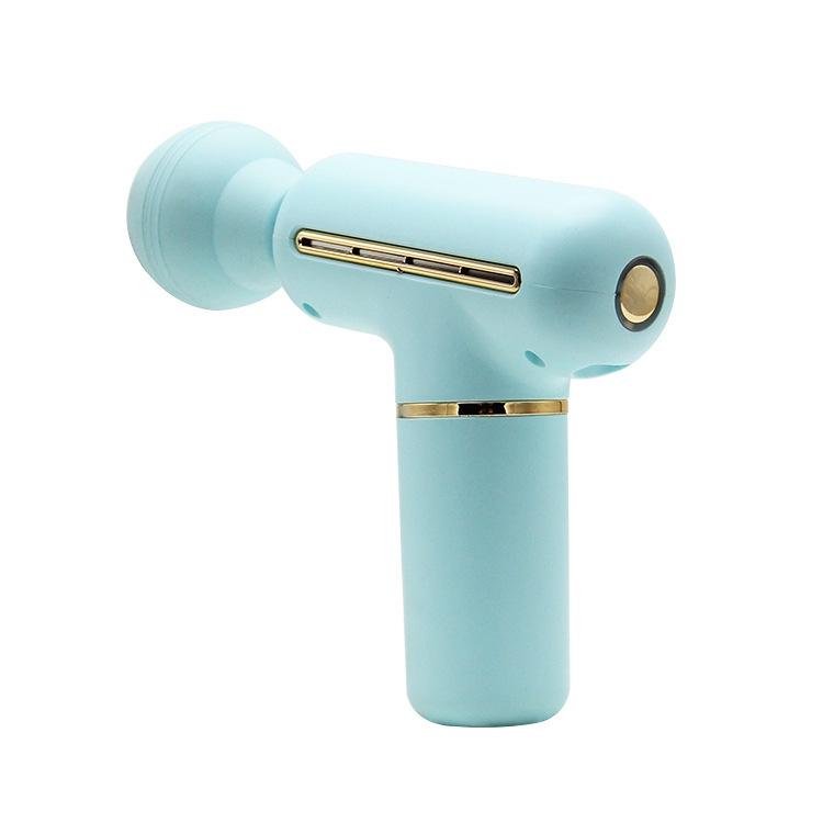 Portable Handheld Massage Gun For Muscle Relaxation - Pink