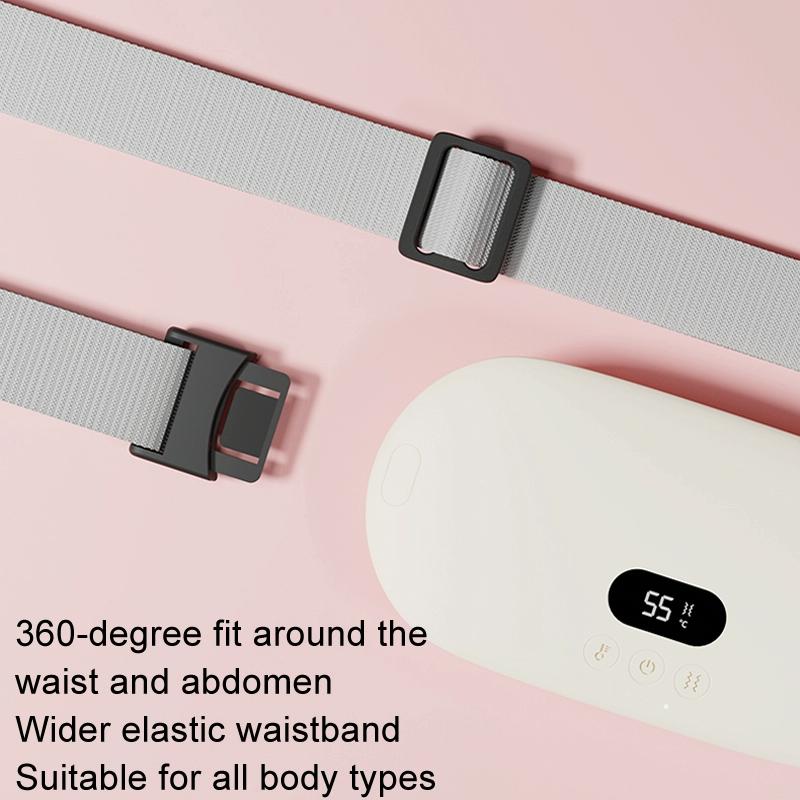 Smart Massage Belt For Abdomen & Waist Electric & Warm - Yellow 2000Mah