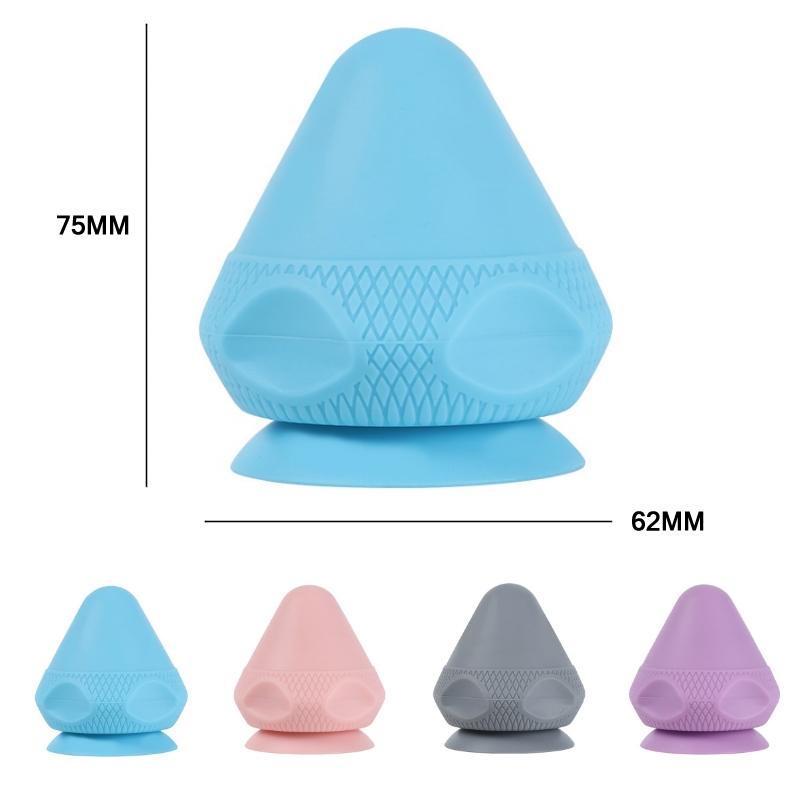 Silicone Suction Cup Muscle Massage Ball - Pink