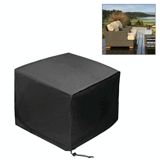 Waterproof Outdoor Furniture Cover - 210d Oxford Cloth - Dust-proof - Anti-uv - Fits Table and Chairs - 308x138x98cm - Black