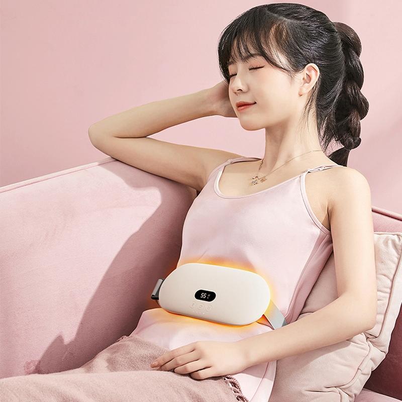 Smart Massage Belt For Abdomen & Waist Electric & Warm - Yellow 4000Mah