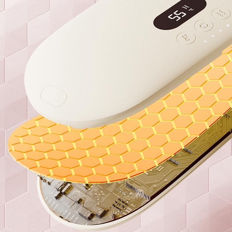 Smart Massage Belt For Abdomen & Waist Electric & Warm - Yellow 4000Mah