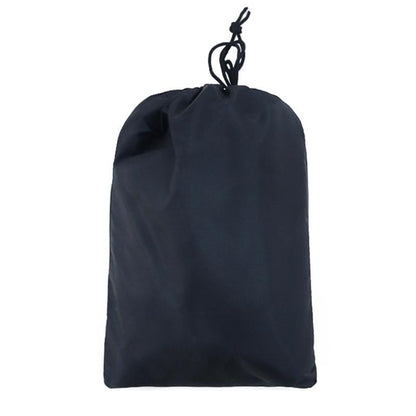 Waterproof Outdoor Furniture Set Cover - Anti-uv Dust-proof 210d Oxford Cloth - 325x208x58cm - Black