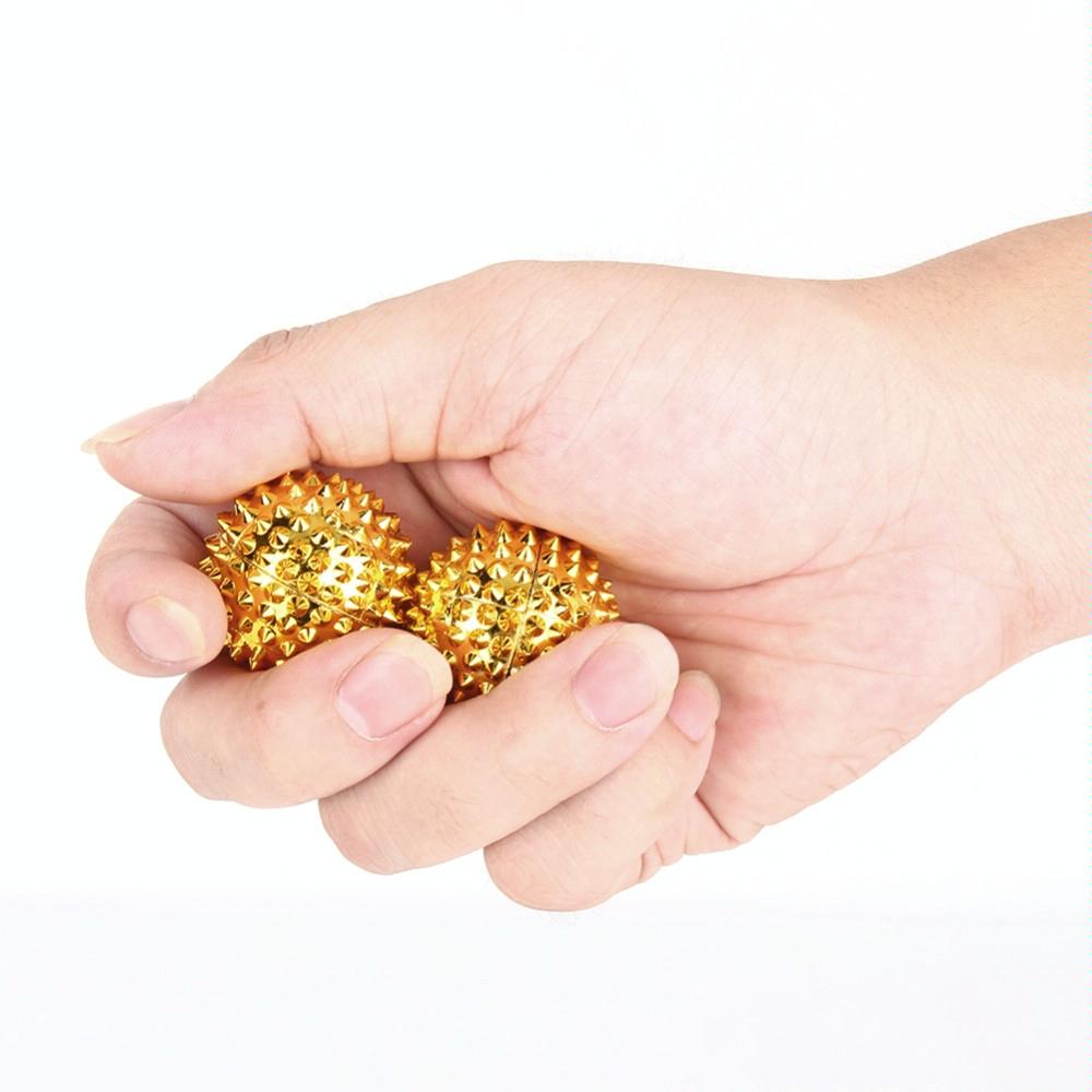 5.6Cm Magnetic Massage Ball For Muscle Relaxation - Silver