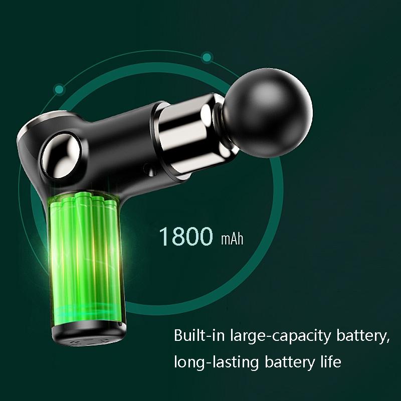 Compact Muscle Massage Gun For Relaxation - Red