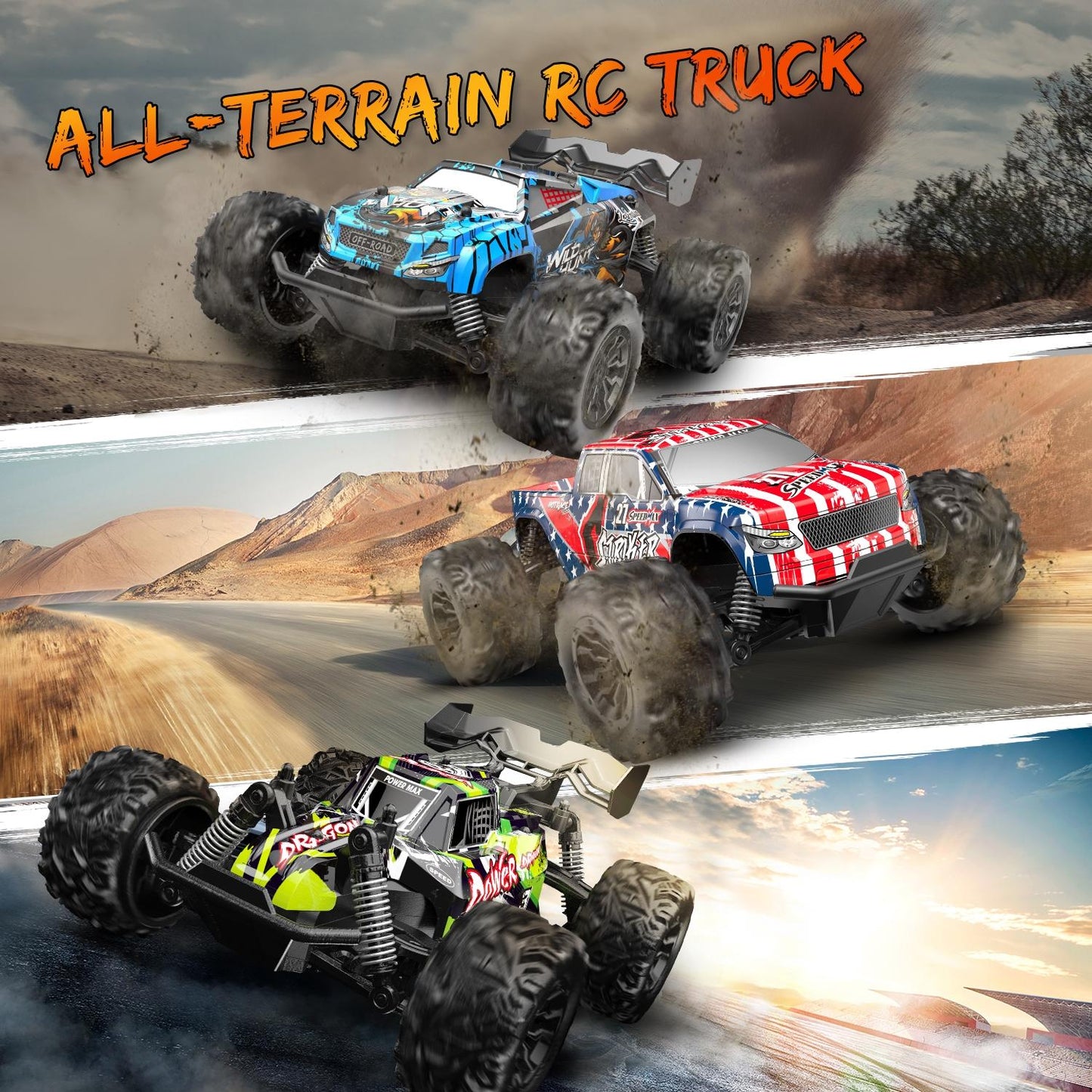 1 20 Full Scale 2.4g Rc Off-road Vehicle - Off-road Ready - Light Green