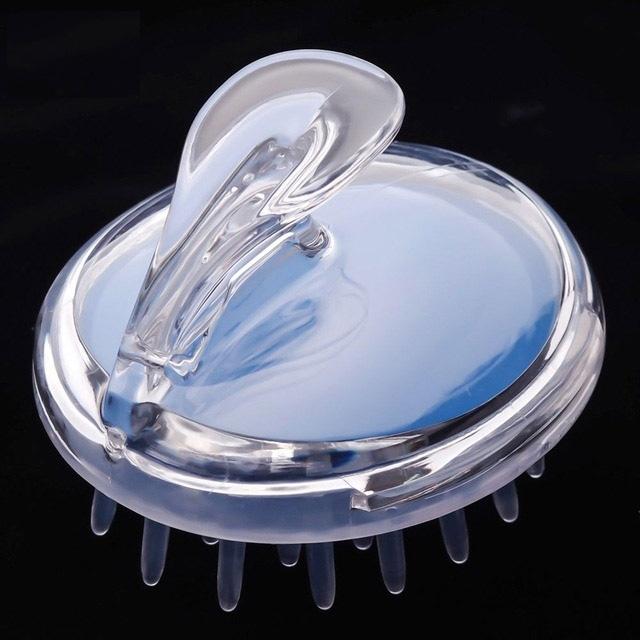5Pc Silicone Pvc Massage Brush Set - Blue