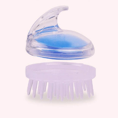 5Pc Silicone Pvc Massage Brush Set - Blue