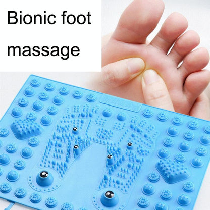 Foot Magnetic Therapy Massage Pad Toe Pressing Board - Red