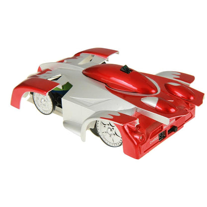 Superior Infrared Remote Control Wall Climbing Stunt Car - Blue