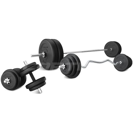 CORTEX 90kg EnduraCast Barbell Weight Set view 1