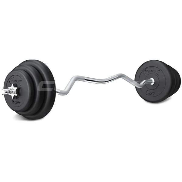 CORTEX 90kg EnduraCast Barbell Weight Set view 2