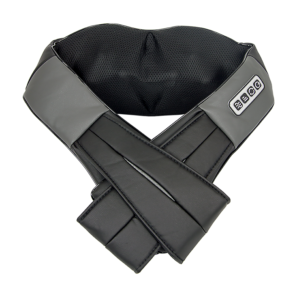 Shiatsu Neck & Back Massager With Heat — Deep Kneading Massage Pillow For Shoulders
