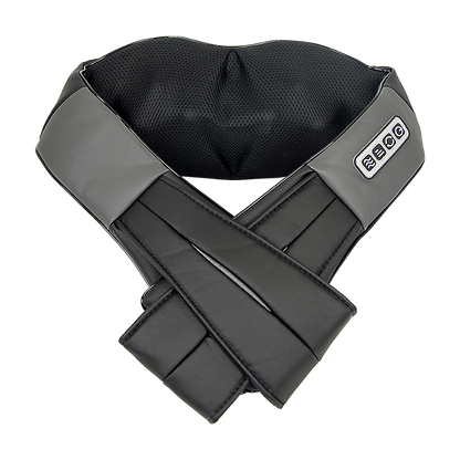 Shiatsu Neck & Back Massager With Heat — Deep Kneading Massage Pillow For Shoulders