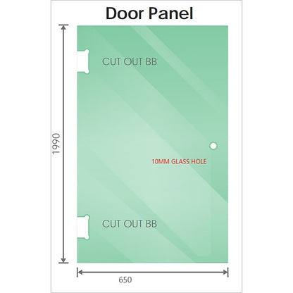 120x120cm Corner Frameless Shower Screen with Chrome Brackets and Brass Hinges, Square Double Pull Handle
