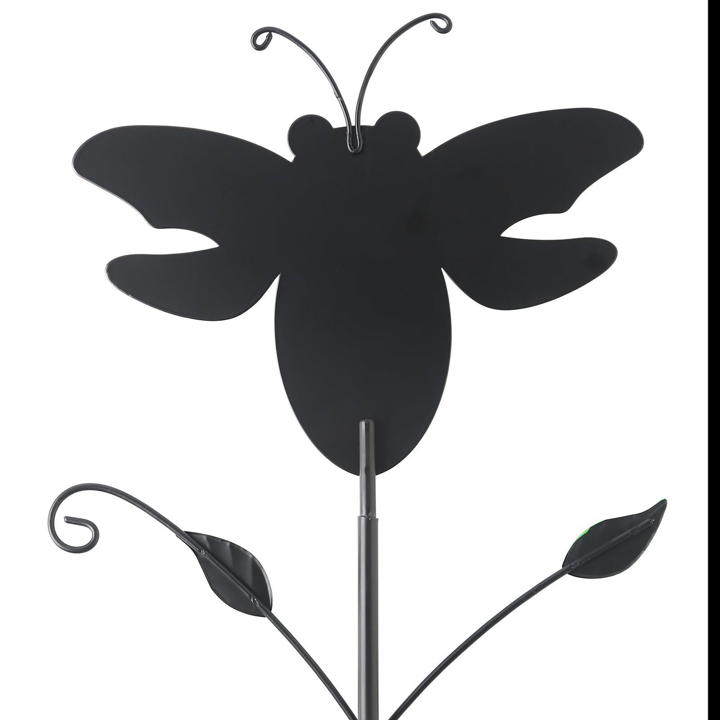 Red Ladybug Pattern Charming Metal Garden Stakes | Welcome Yard & Lawn Decor