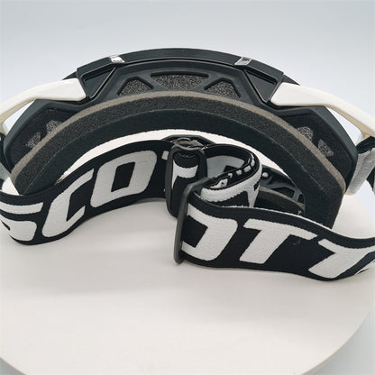 Performance Motocross & Off-Road Goggles - Increased Impact Protection with Lens Lock System(Red frame red film)
