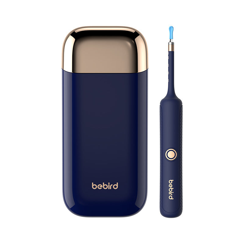 Smart Visual Ear Cleaner with HD Endoscope & Precision Tweezers - Safe for Adults & Children(blue)