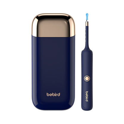 Smart Visual Ear Cleaner with HD Endoscope & Precision Tweezers - Safe for Adults & Children(blue)