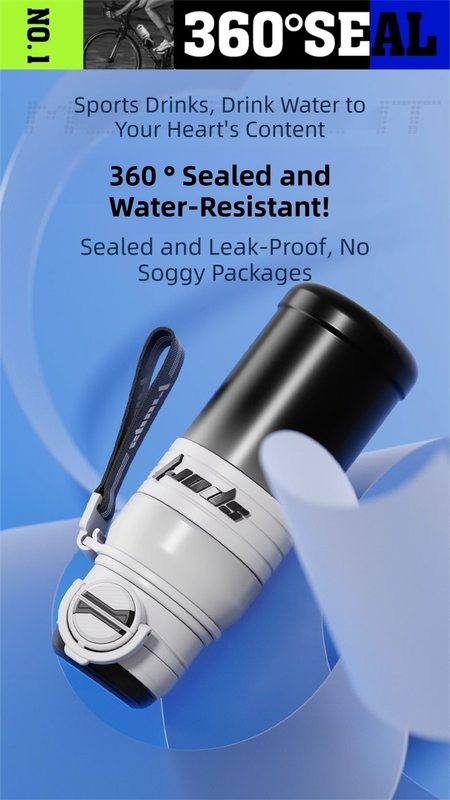 White 680ml Large Capacity Sports Insulated Tumbler - 316 Stainless Steel Straw Water...
