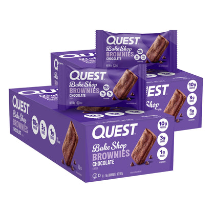 Quest Bake Shop Brownie Protein Bars 10x56g x2 — image 1