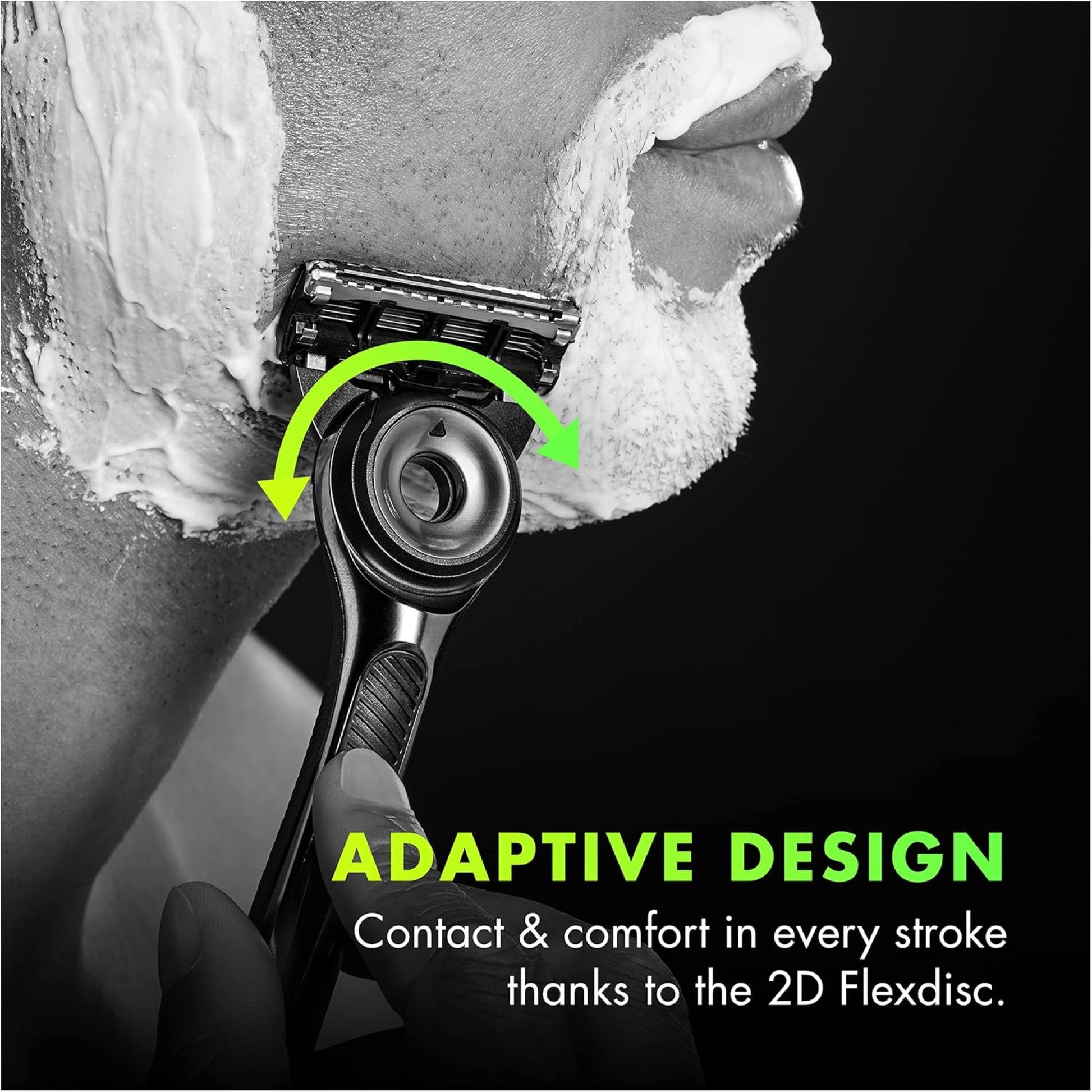 Gillette Labs Razor Handle +2 Cartridges & Magnetic Stand — image 2