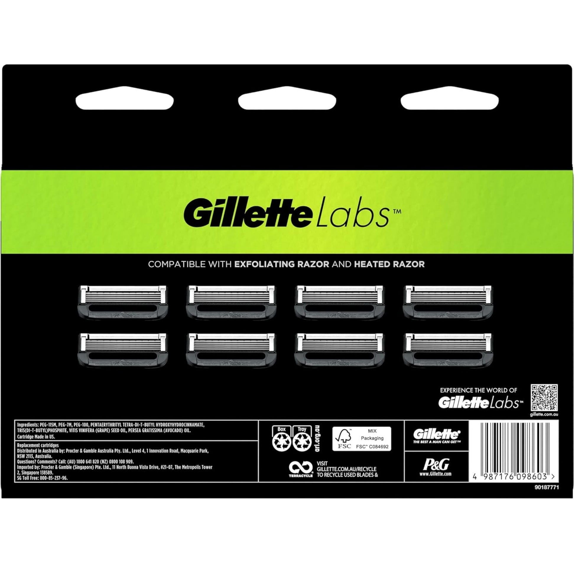 Gillette Labs Cartridges 8pk — image 2