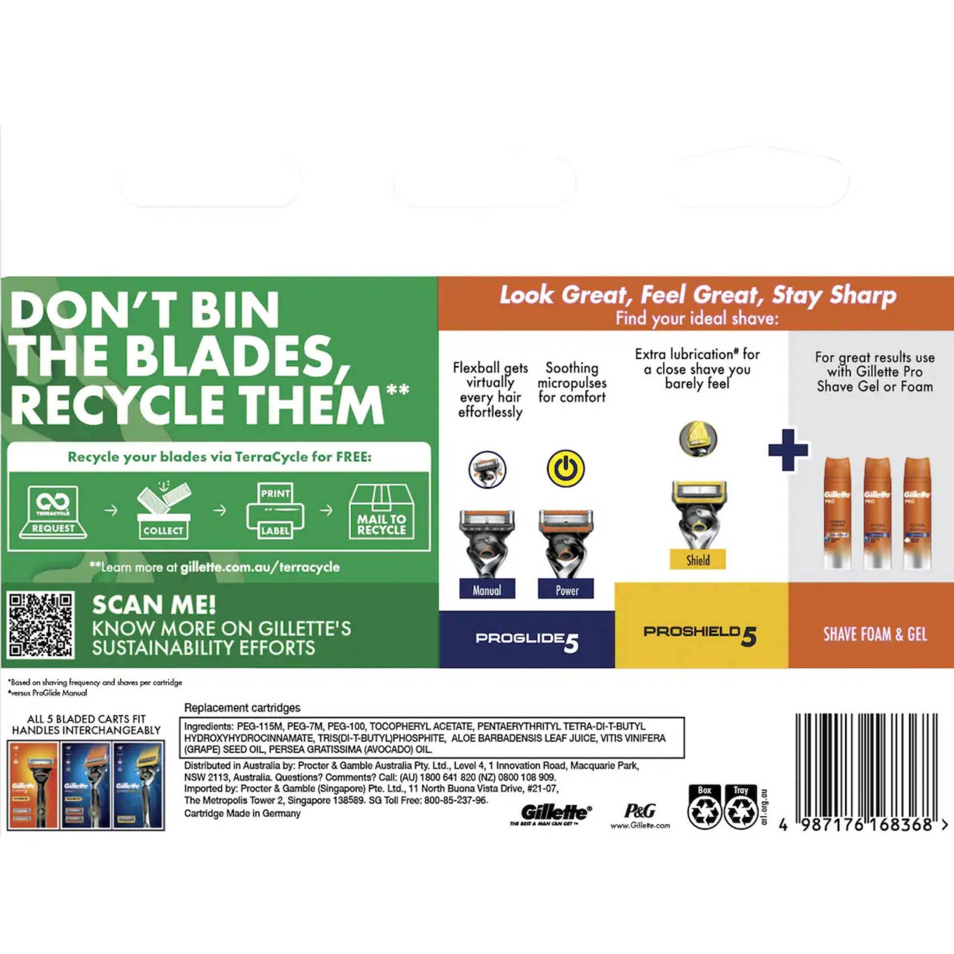 Gillette Fusion 5 Cartridges 12pk — image 2