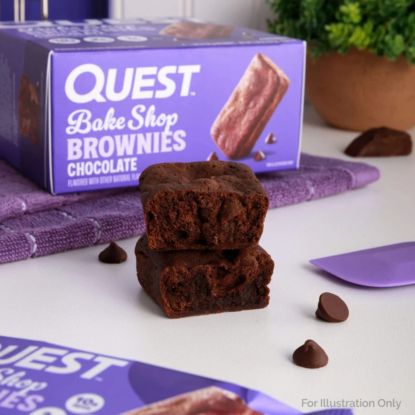Quest Bake Shop Brownie Protein Bars 10x56g x3 — image 5