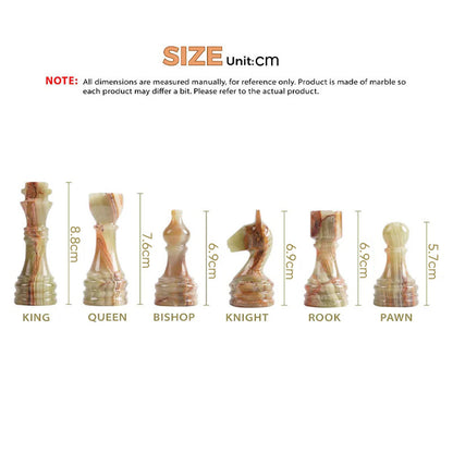 Chess Figures – White & Green