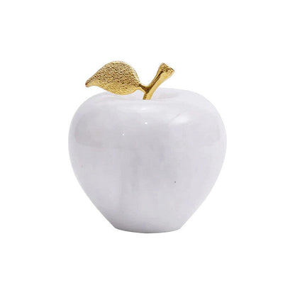 Marble Paperweight - Apple