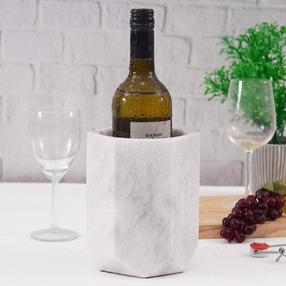 Marble Hexagon Wine Chiller