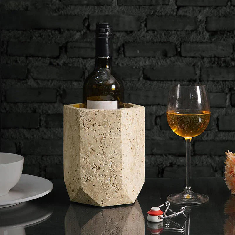 Marble Hexagon Wine Chiller