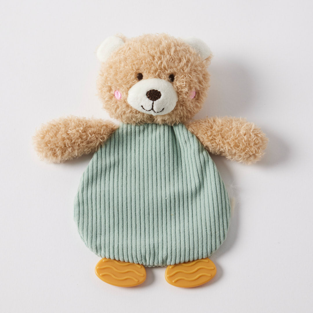 Jiggle & Giggle Hugglies Teddy Bear Crinkle Toy – Blue