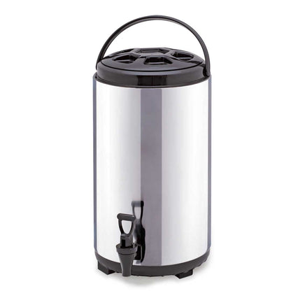 SOGA 8 x 12L Portable Insulated Cold/Heat Coffee Tea Beer Barrel Brew Pot With Dispenser