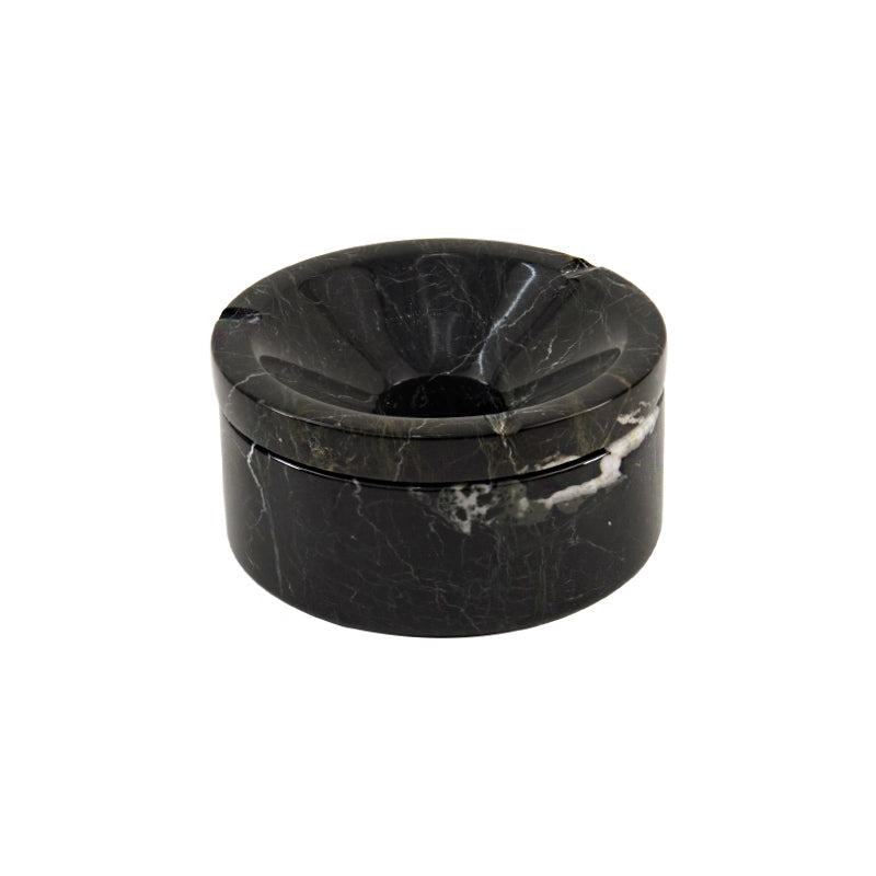Marble Round Ash Tray - 9.5cm