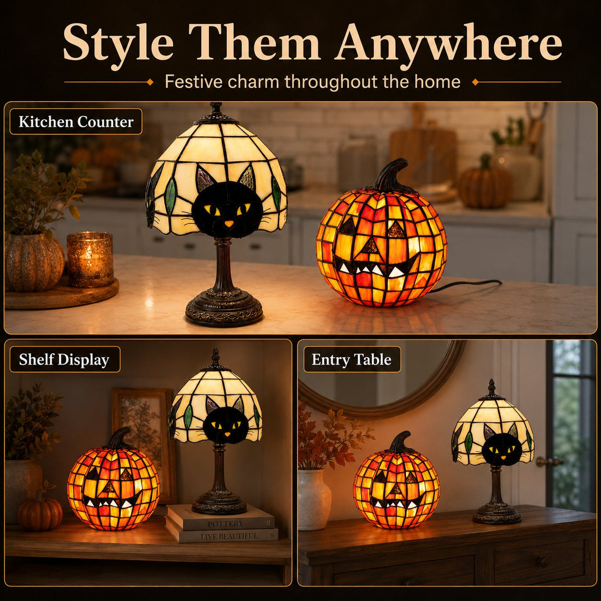 Pumpkin Glow Lamp