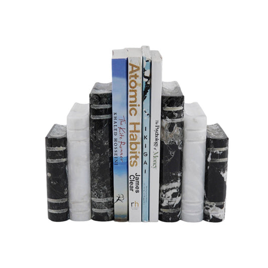 Marble 3 Book Bookend