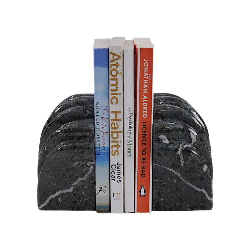 Marble Shell Bookend
