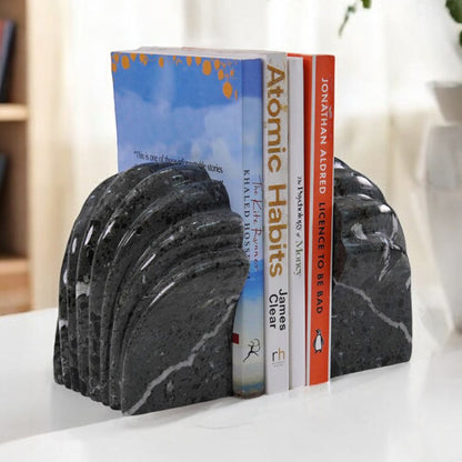 Marble Shell Bookend