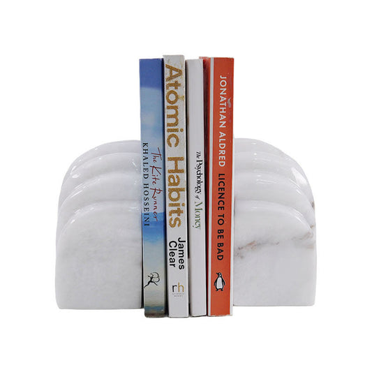 Marble Shell Bookend