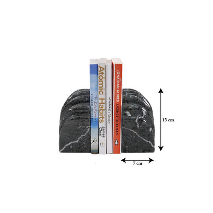 Marble Shell Bookend