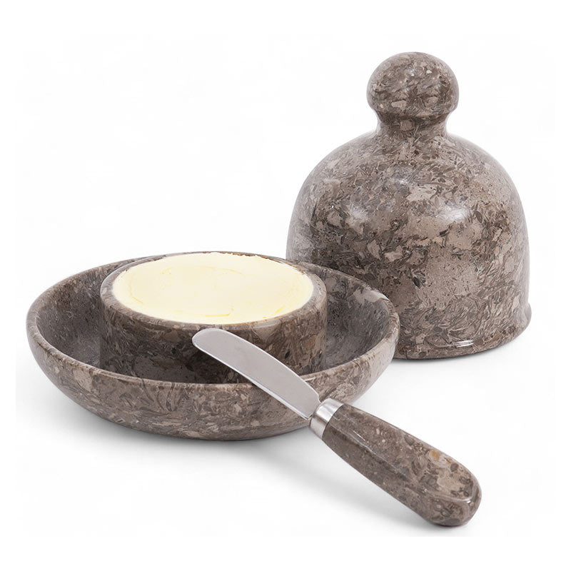 Marble Butter Dish