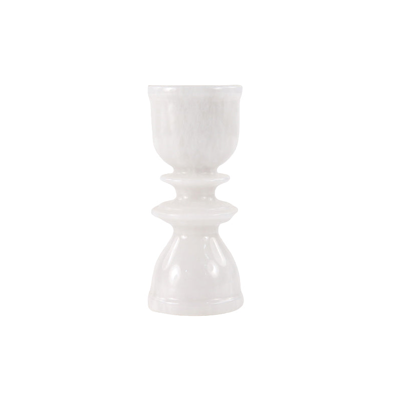 Marble Candle Holder - 15cm