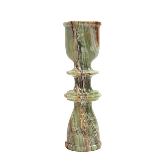 Marble Candle Holder - 25cm