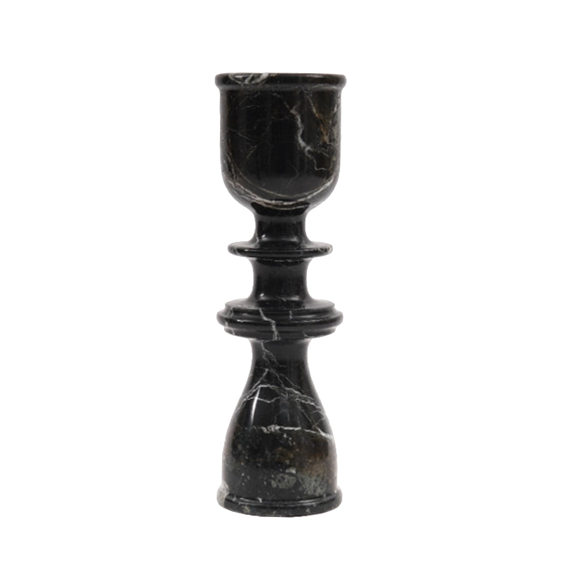 Marble Candle Holder - 25cm